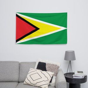 Guyana Flag (Customizable)